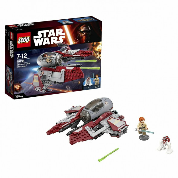 Конструктор LEGO Star Wars 75135 Перехватчик джедаев Оби-Вана Кеноби в Омске