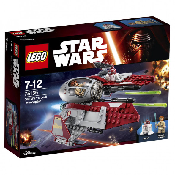 Конструктор LEGO Star Wars 75135 Перехватчик джедаев Оби-Вана Кеноби в Омске