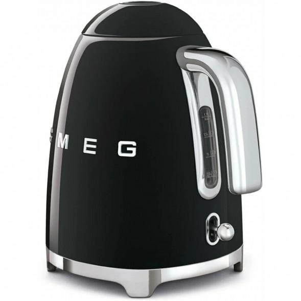 Чайник Smeg KLF03BLEU, черный в Омске