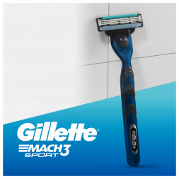 Лезвия для бритвы Gillette Mach3 Sport, 15 шт.