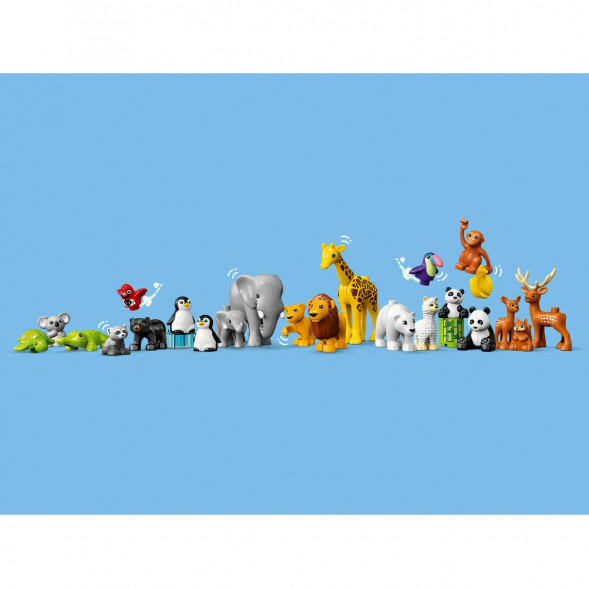 Конструктор LEGO DUPLO 10975 Дикие животные мира в Омске