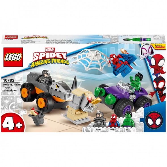 Конструктор LEGO Super Heroes 10782 Схватка Халка и Носорога на грузовиках в Омске