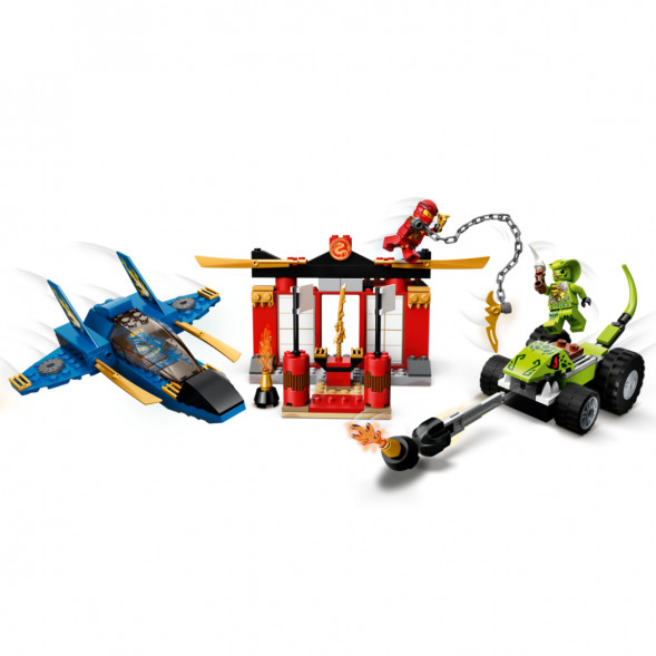 Конструктор LEGO Ninjago 71703 Бой на штормовом истребителе в Омске